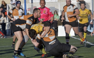 Instantània d'un dels últims partits del Sabadell RC abans de la pandèmia | Sabadell RC